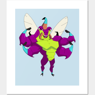 Buff Bug Posters and Art